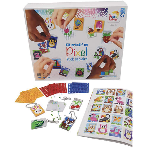 [461491] OZI SCHOOLPACK PORTE-CLES PIXEL PX90100       999W