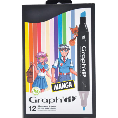 OZI S/12 MARQUEURS POUR MANGA GI00126       999W