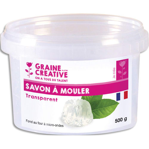 [461631] GCT BOITE BLOC SAVON 500G TRANSLU 200201
