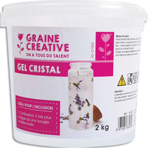 [461668] GCT P/2KG GEL CRISTAL POUR BOUGIE 133470