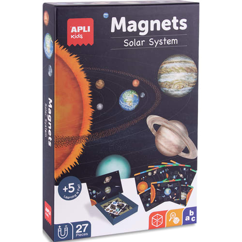 APLI JEU MAGNETS SYSTÈME SOLAIRE 19272