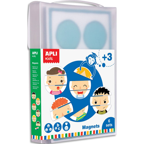 [462391] APLI B/6 SET MAGNETS EMOTIONS XXL 17460