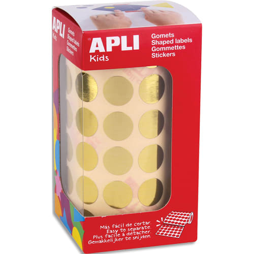[462402] APLI RLX GOMMET RONDE OR 11629