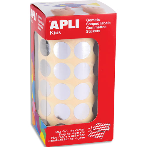 APLI RLX GOMMET RONDE ARGENT 11630