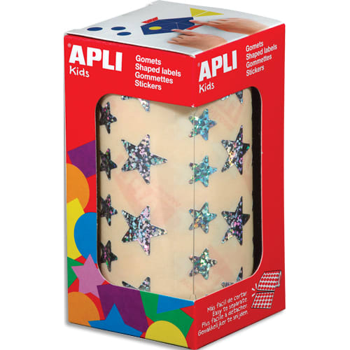 APLI RLX GOMMET ETOILES HOLOGRAPH 11635
