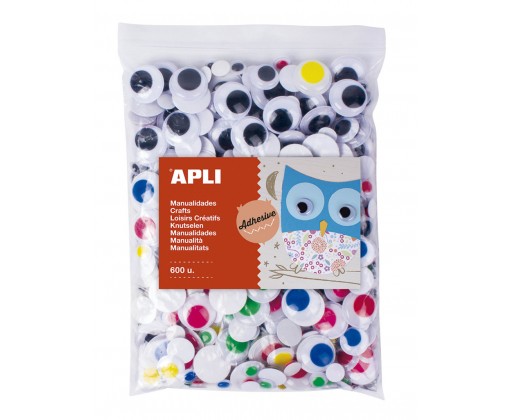 [462420] APLI S/600 YEUX MOBILES ADH ASS 17444       999W
