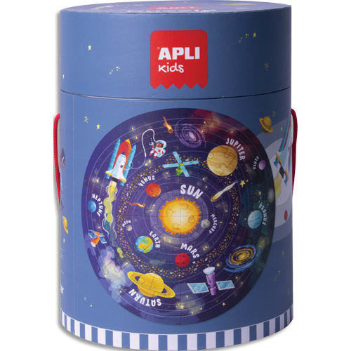 APLI PUZZLE ROND 48 PCE SYST SOLAI 18200