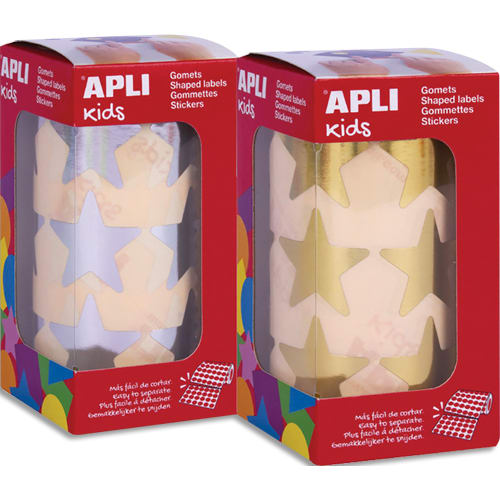 [462469] APLI B/2 RLX GOMMET ETOILE OR/AGT 102670       999W