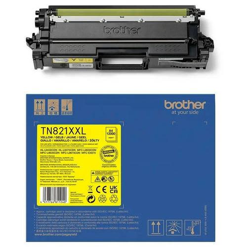 [464294] BRO CART TONER JAUNE TN821XXLY       999W