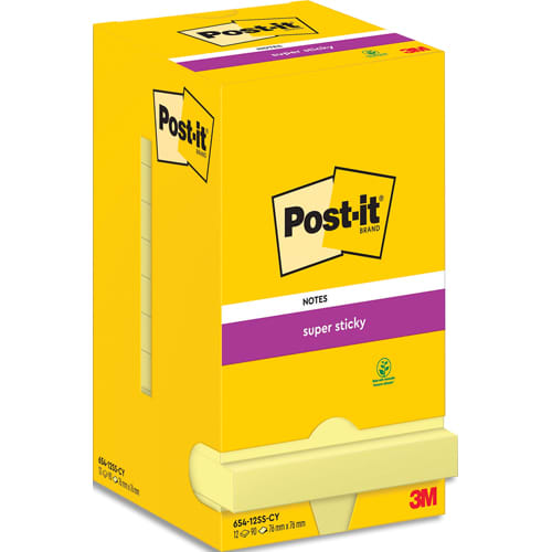 [464606] POS L/12 BLOC STIC90F 7.6X7.6CM J BP827       369B