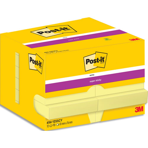 [464608] POS L/12 BLOC STIC90F 7.6X4.76CM J BP871       369B