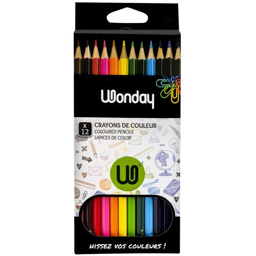 [522600] WND B/12 CRAYONS COULEUR FCG000092       378A