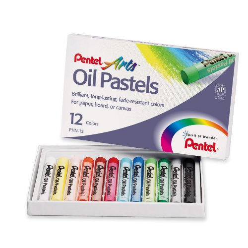 [647248] PEN B/12 PASTELS HUILE D8MM ASS PHN4-12U       999W
