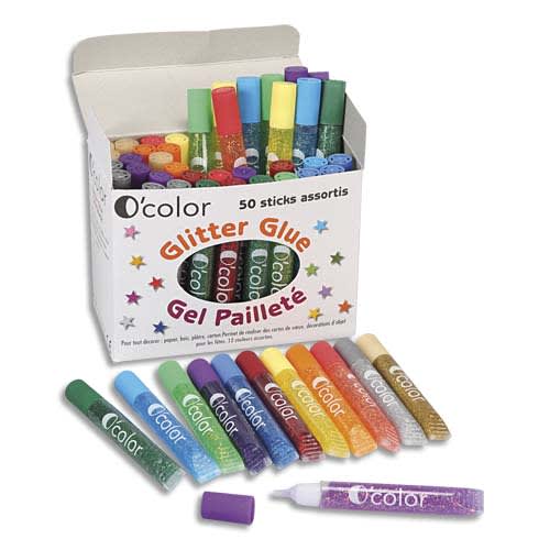 [675578] OCO POT 50X10ML COL GEL PAILLETE 0967