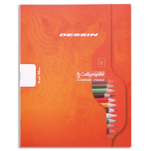 CAL CAH DESSIN PIQ 16P 17X22 UNI 551C       999W