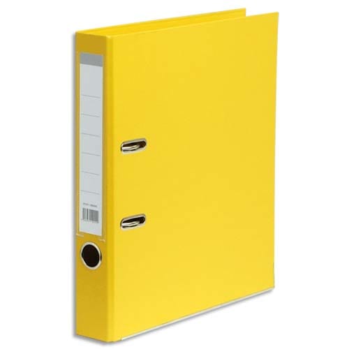 [973761] 1ER CLAS LEV PP DOS 5CM JAUNE       184A