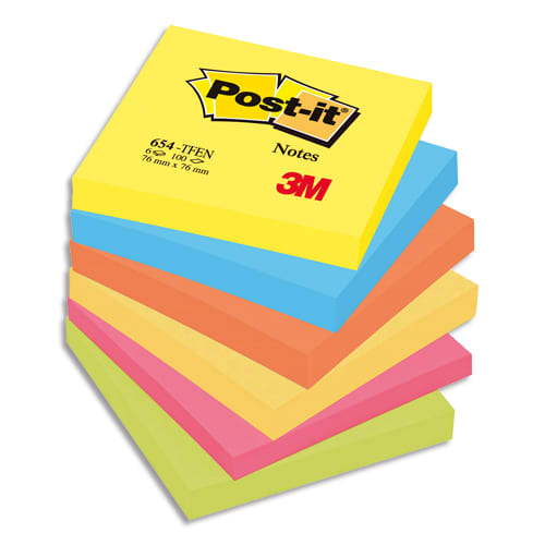 [464886] POS L/6 BLOC ENERGIQUE 76X76MM 50021       370B