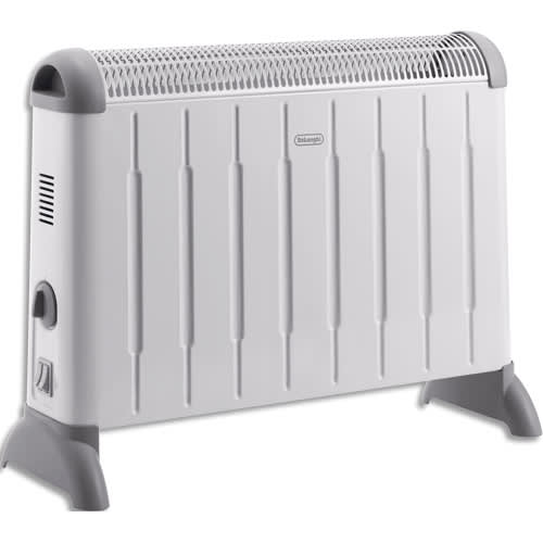 [464891] DEL CONVECT 2000W BLANC/GRIS - 3 PUISSANCES - 54,2 x 40 x 10,6 CM