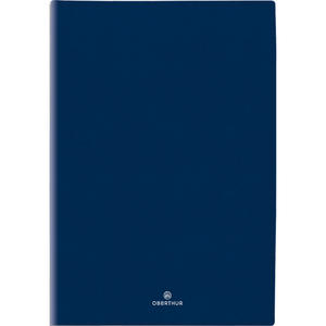 OBERTHUR AGENDA ODESSA 10X15 BROCHÉ S/JAQUETTE JAN À DÉC BLEU - 1S/2P