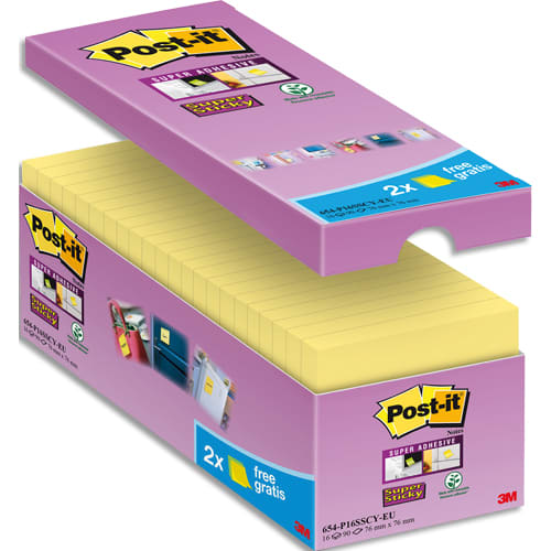 POS 14+2 BLOC SUPER STICK 76X76 J BP854       369B