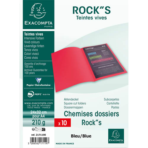 EXA P/10 CHEM ROCKS 210G TURQ 217119E       219B