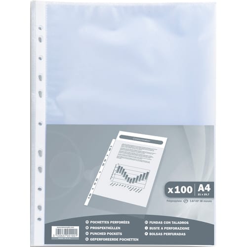 [380963] EXA S/100 POCH PERF 4/100 GRAINE 5100PSE       195D