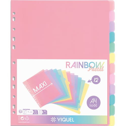 [464663] VIQ INTERC PP A4+ 12T RAINBOW 154115-06       199C