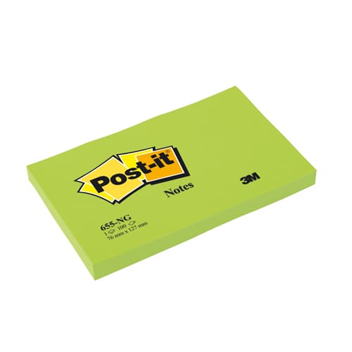 [464884] POS L/6 BLOC 100F 7.6X12.7 NEON V 23702       370D