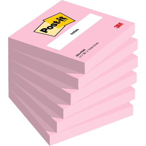[464889] POS BLOC ROSE PALE FLAMANT 76X76 BP1271       370D