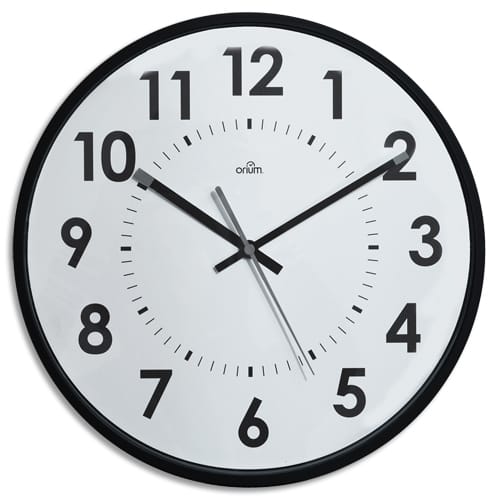 [465069] ORIU HORLOGE Ø30CM NOIR 2112440011       592B
