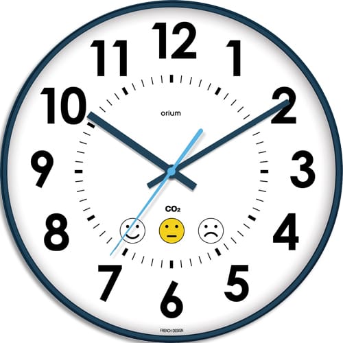 [465076] ORIU HORLOGE CO2 Ø35CM BLEU 2113440141       999W