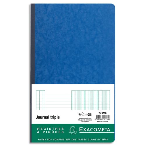 [465124] EXA PIQURE JOURNAL 32X19,5CM 80 AS 7780E       450A