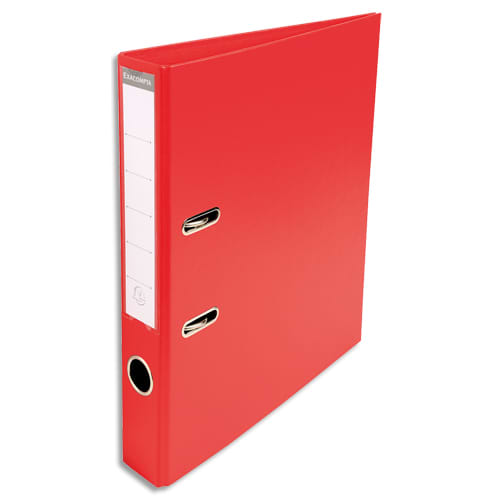 [465137] EXA CLAS LEV PVC DOS 50MM ROUGE 53545E       185B