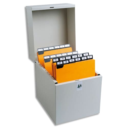[465235] EXA BOITE A FICHE A6 500 FICHES G 54712E       192E