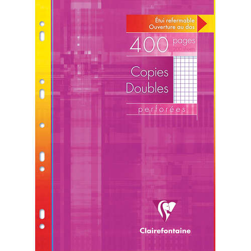 [465301] CLF COP DBL 21X29,7 400P 5X5 BLC 4792C       398A