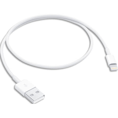 [466224] APPL CABLE LIGHTNING 0.50M BLC ME291ZM/A       91A