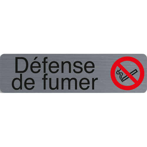 EXA PLAQ ADH DEFENSE DE FUMER 67160E       524D