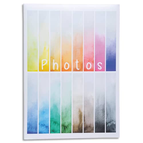 [466876] EXA ALBUM RAINBOW 22,5X32,5CM NOIR62883E