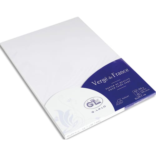 LALO ET/25F A4 210G VERGE BLANC 41000L