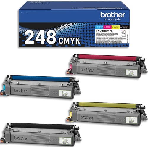 [467259] BRO PACK CART LASER STD 4COUL TN248VAL