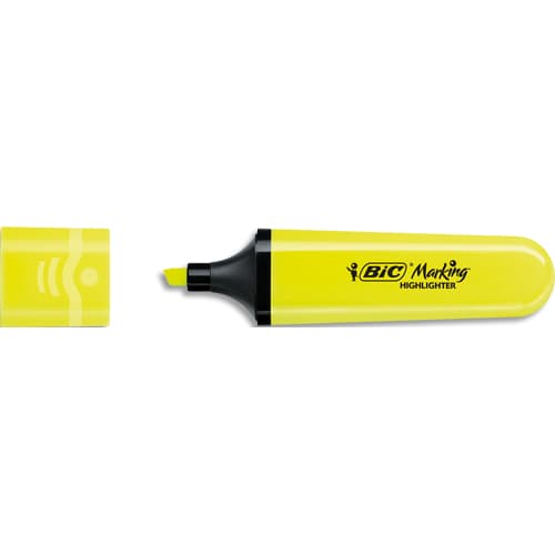 BIC SURLIGNEUR JUMBO JAUNE FLUO 517962       296C