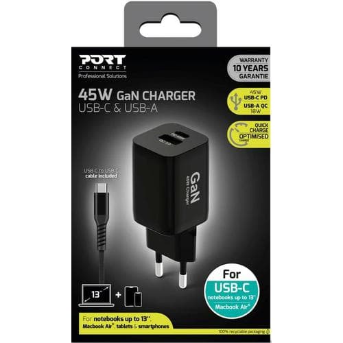 [467968] PCN CHARGEUR GAN 2P 45W 900105