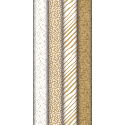 CLF PAP KDO 5X0,7M MOTIF BLC/OR 223908C       452D