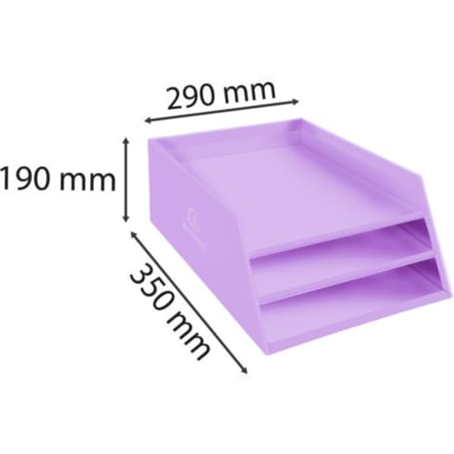 [468259] EXA CORB COUR AQUAREL 3 NIV MAUVE 13464D