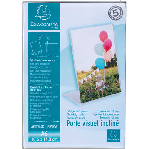 [468600] EXA PORTE VISUEL A6 INCLINE VERTI 86058D