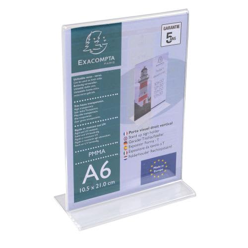 [468608] EXA PORTE VISUEL A6 DROIT VERTI 86158D       999W