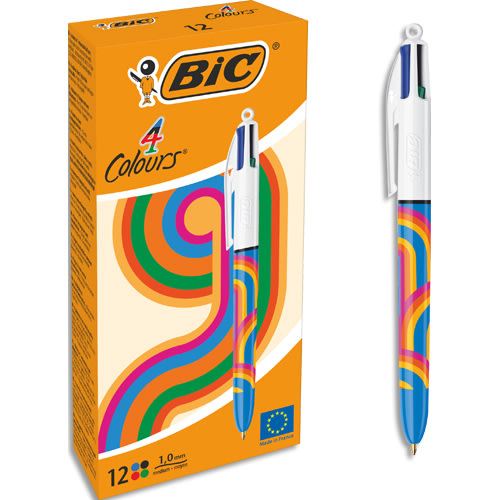 BIC STYLO BILLE 4C LINE BLUE 1MM 5182051       272A
