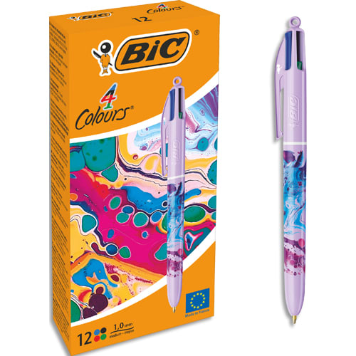 BIC STYLO BILLE 4C HYDROPURP 1MM 5182061       272A