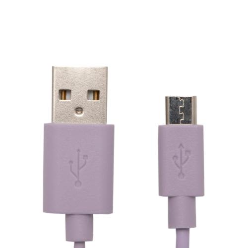 [468664] APM CABLE MICRO USB VIOLET 1M600407