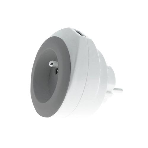 [468978] WTC PRISE+USB BEWATT GR CH220USBGRB       999W